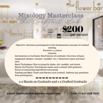 Mixology Masterclass - The Cocktail Lab