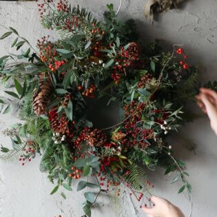 Wreath Decorating - Festive Floral Arranging Workshops