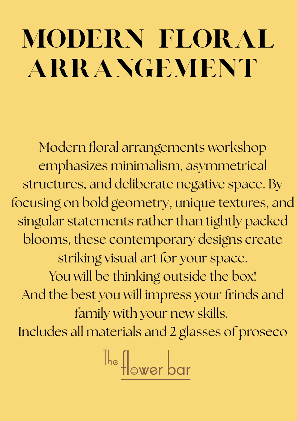 Modern Floral Arrangement Workshop - Image 2