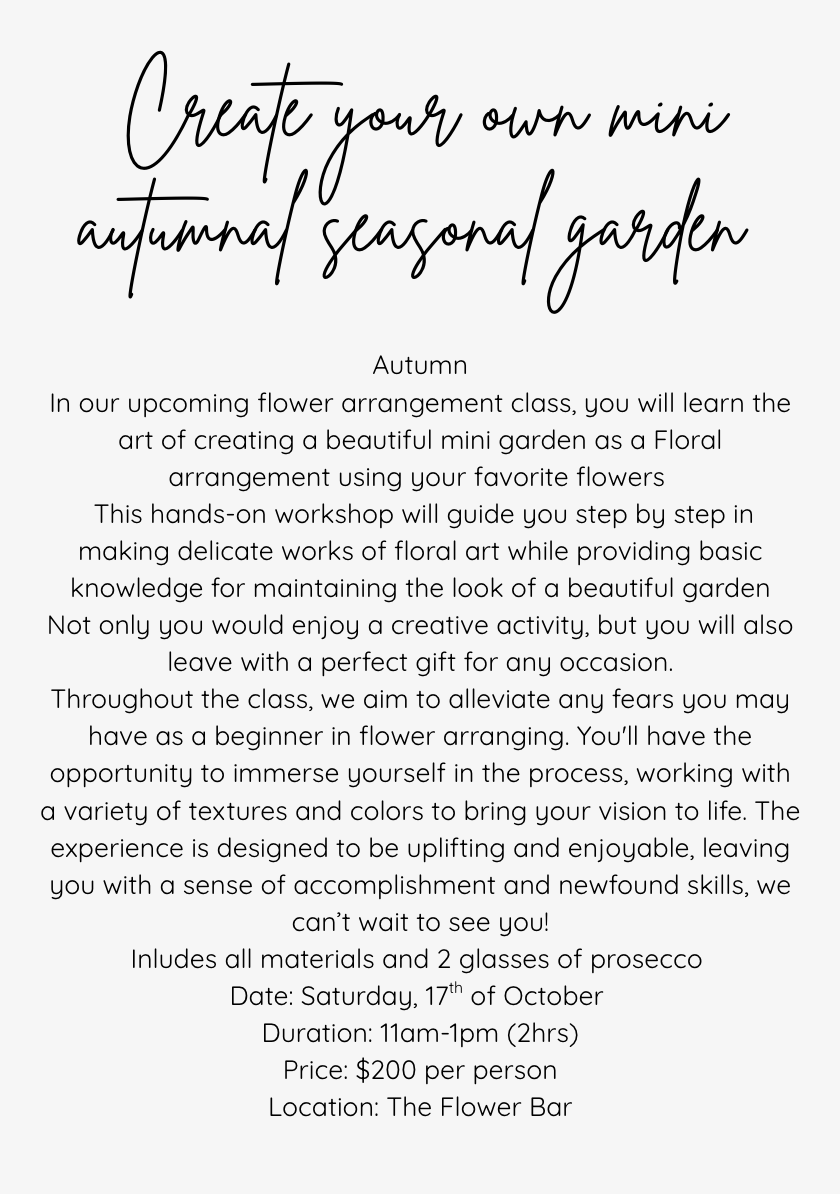 Autumnal Seasonal Garden Workshop - Image 2